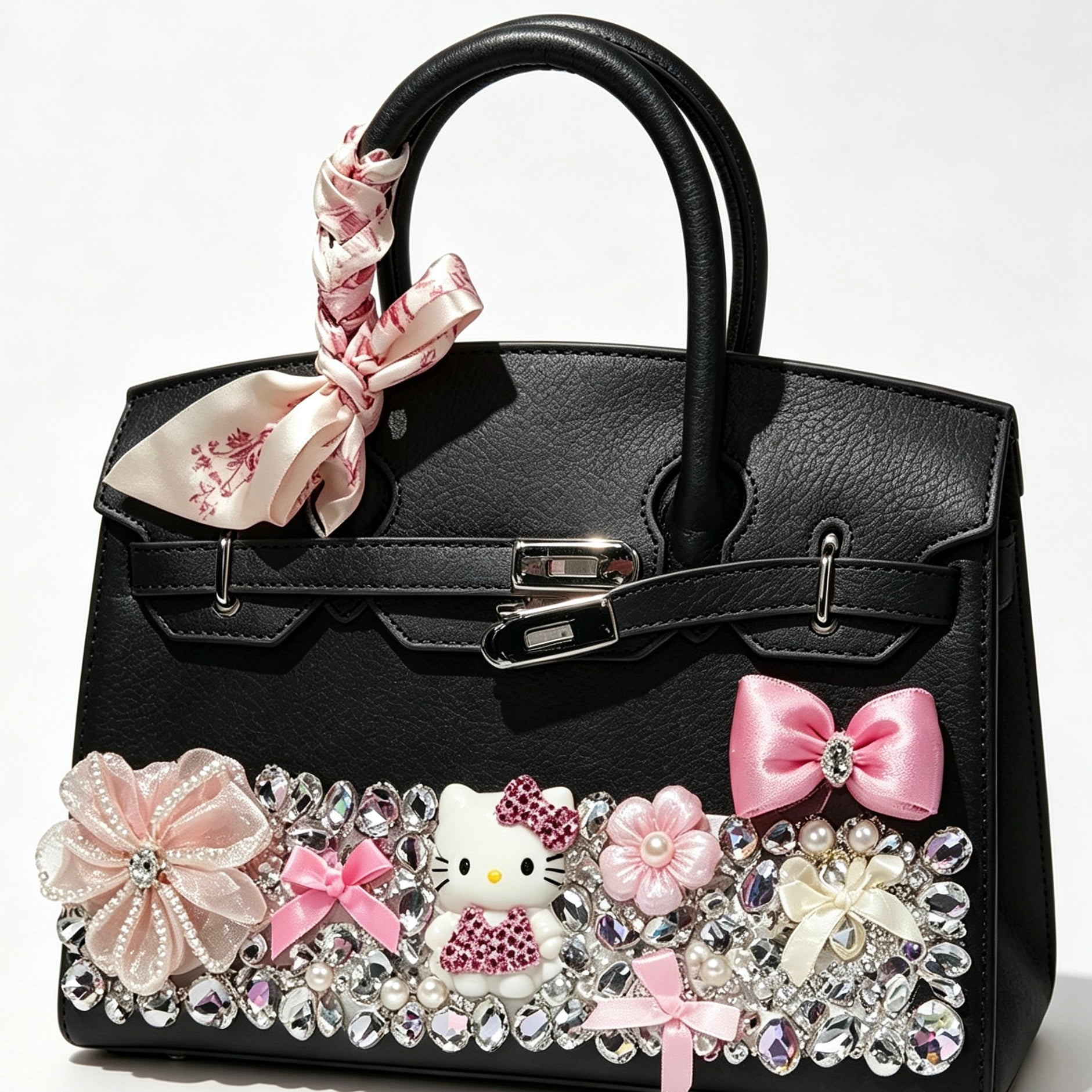 HK Bling Crystal Handbag 30CM