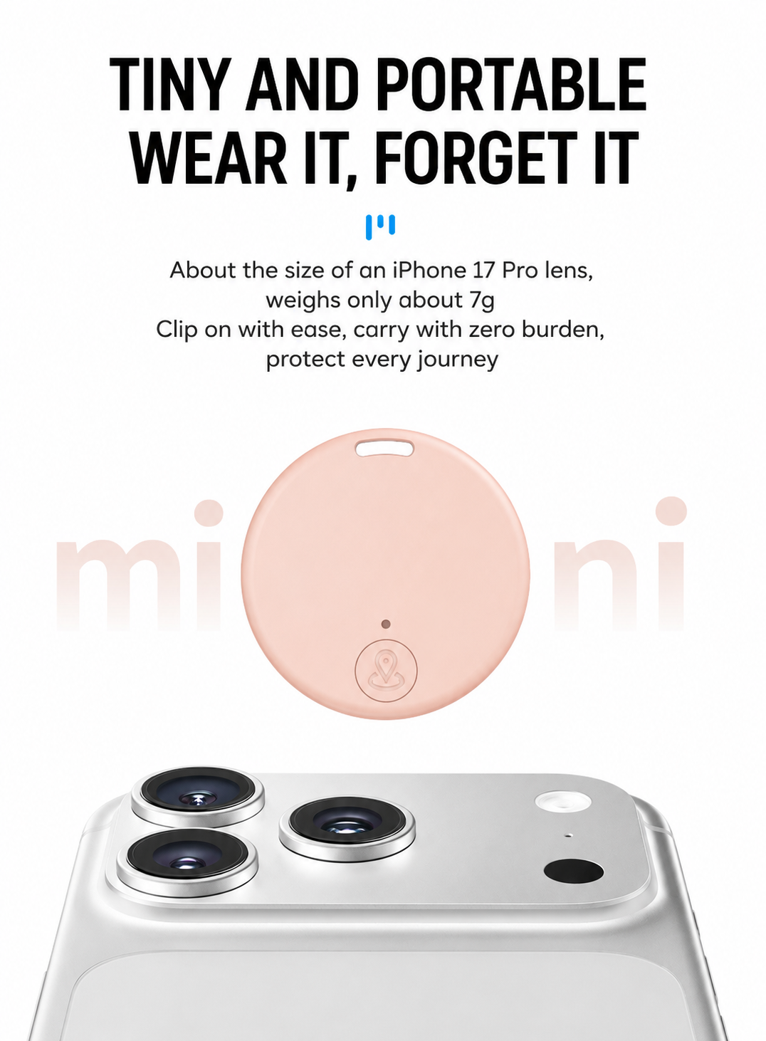 Mini Tracking Tag For Pets