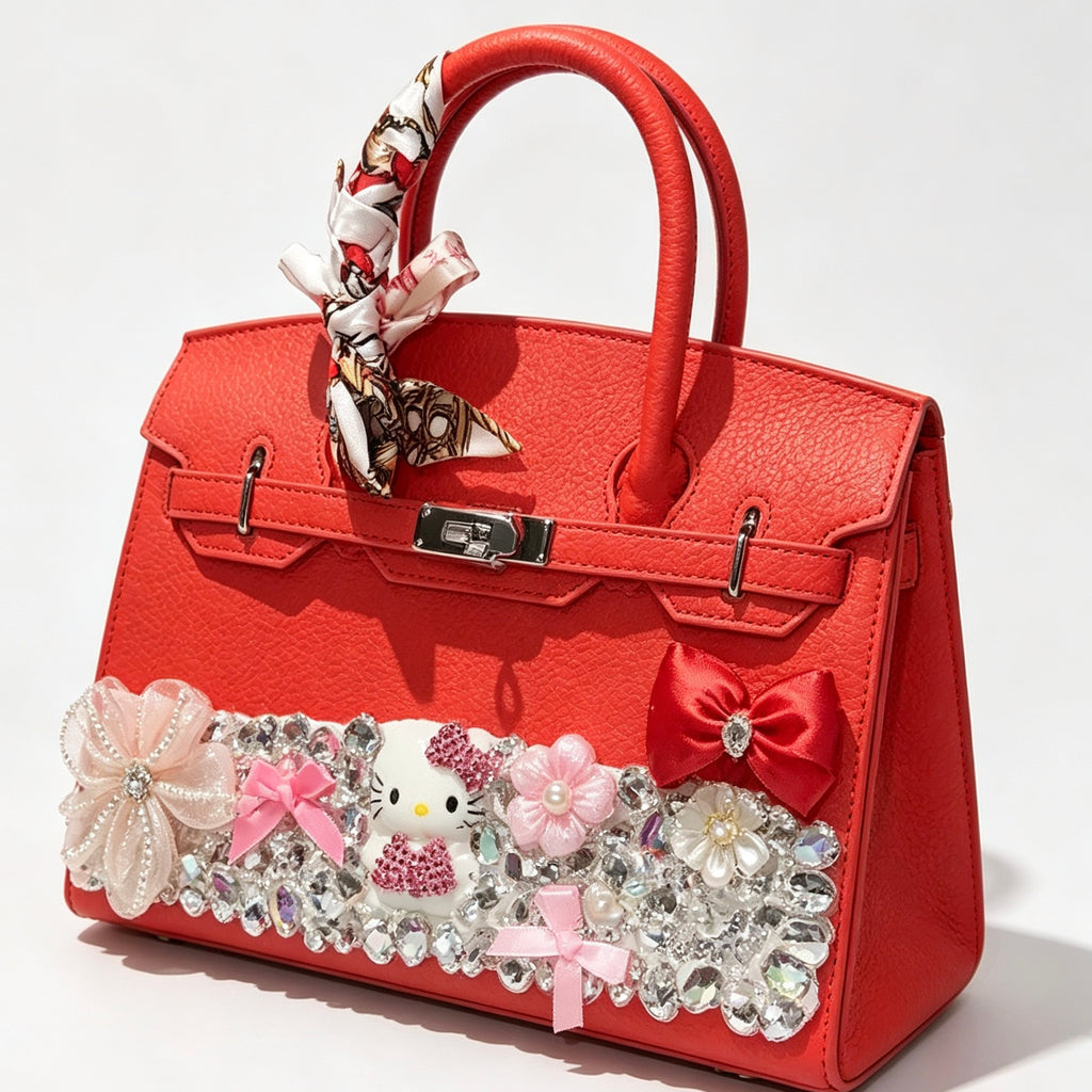 HK Bling Crystal Handbag 30CM