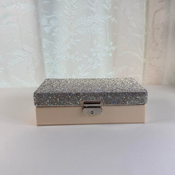 Single-Layer Sparkly Jewelry Box